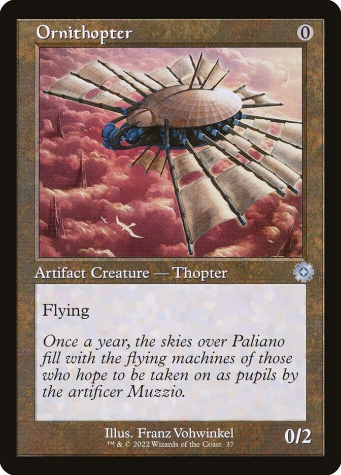 Ornithopter 「BRR/37」「EN」