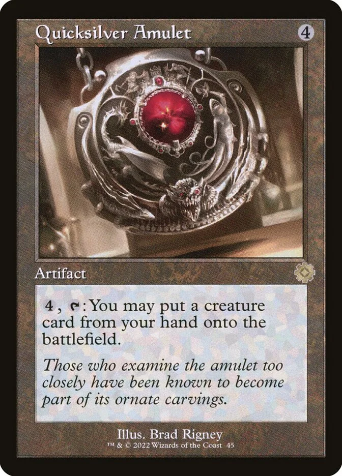 Quicksilver Amulet 「BRR/45」「EN」