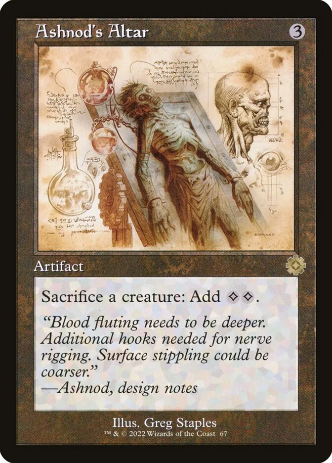 Ashnod's Altar 「BRR/67」「EN」