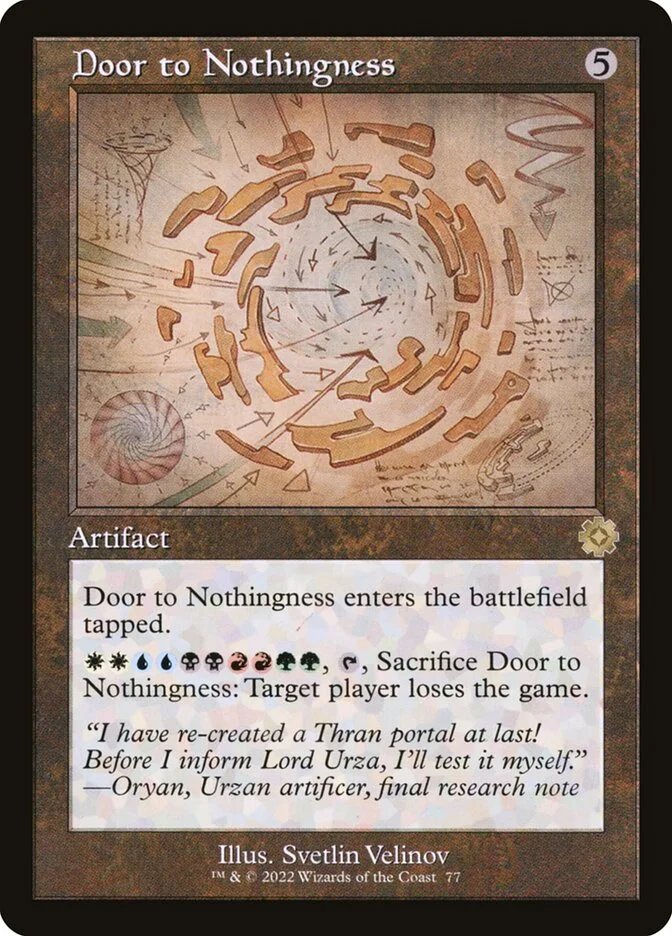 Door to Nothingness 「BRR/77」「EN」