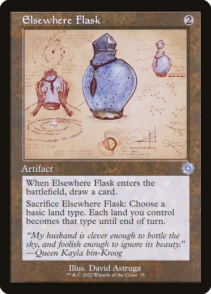 Elsewhere Flask 「BRR/78」「EN」