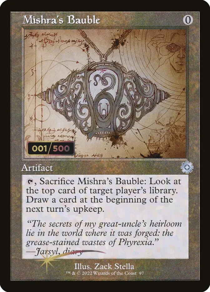 Mishra's Bauble 「BRR/97z」「EN」
