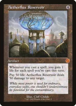 Aetherflux Reservoir #2 · Magic: The Gathering