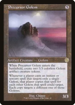 Precursor Golem #42 · Magic: The Gathering
