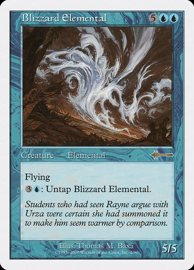 Blizzard Elemental 「BTD/2」「EN」