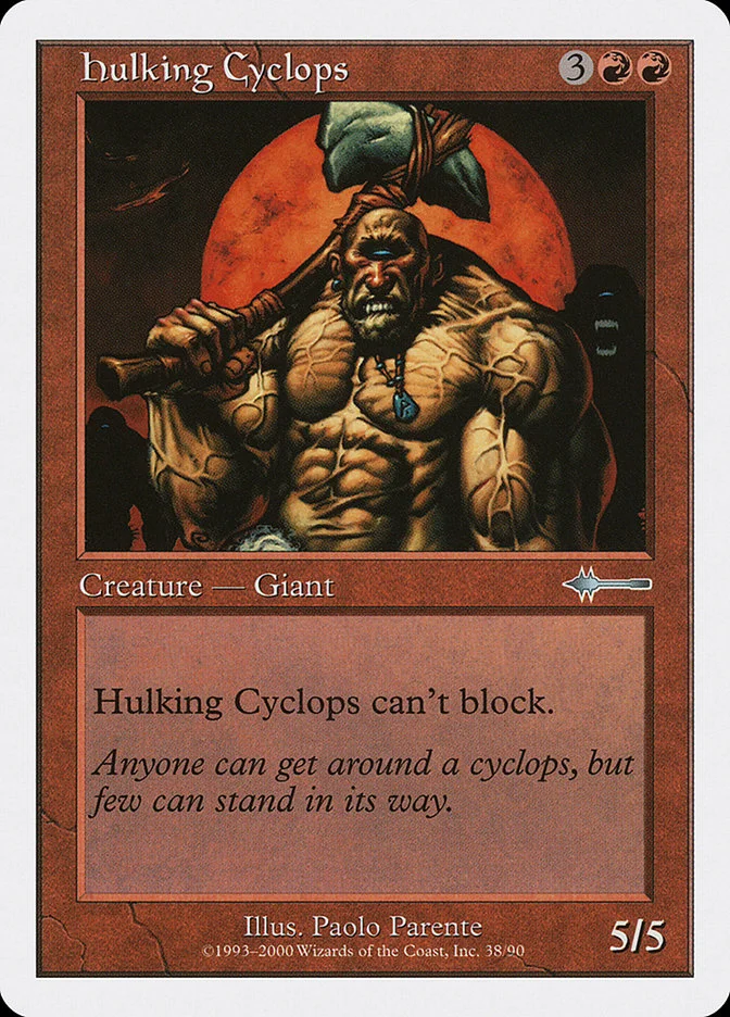 Hulking Cyclops 「BTD/38」「EN」