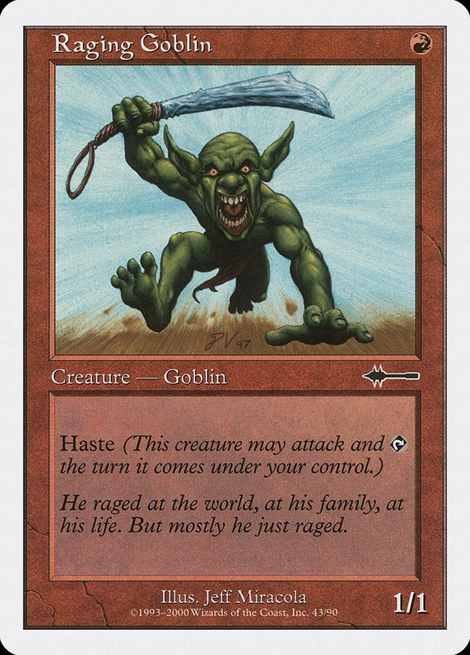 Raging Goblin 「BTD/43」「EN」