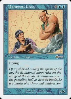 Mahamoti Djinn #13 · Magic: The Gathering