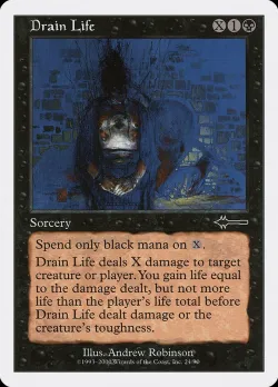 Drain Life #24 · Magic: The Gathering