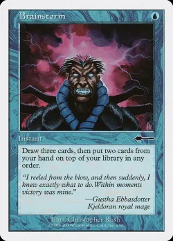 Brainstorm #3 · Magic: The Gathering