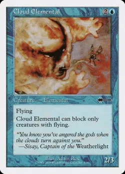 Cloud Elemental #5 · Magic: The Gathering