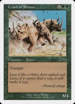Crash of Rhinos 「BTD/51」「EN」
