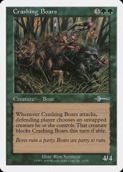 Crashing Boars 「BTD/52」「EN」