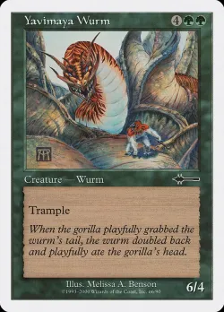 Yavimaya Wurm 「BTD/66」「EN」