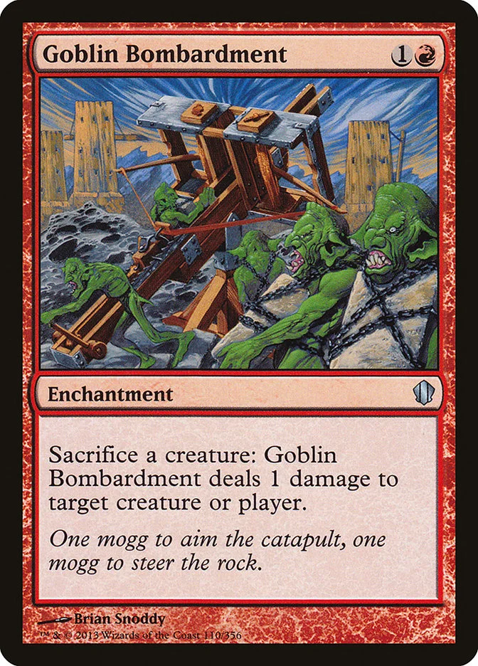 Goblin Bombardment 「C13/110」「EN」