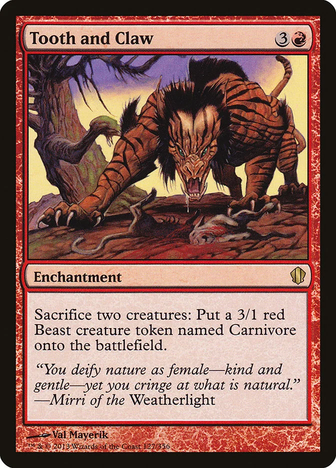 Tooth and Claw 「C13/127」「EN」