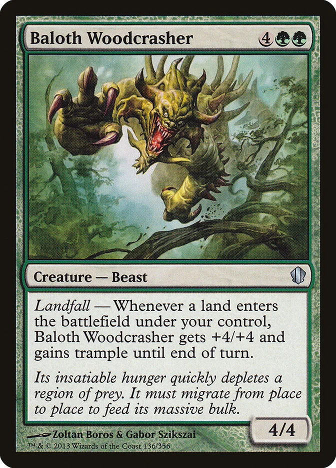 Baloth Woodcrasher 「C13/136」「EN」