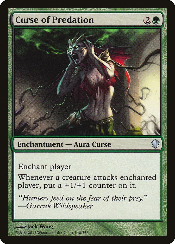 Curse of Predation 「C13/140」「EN」