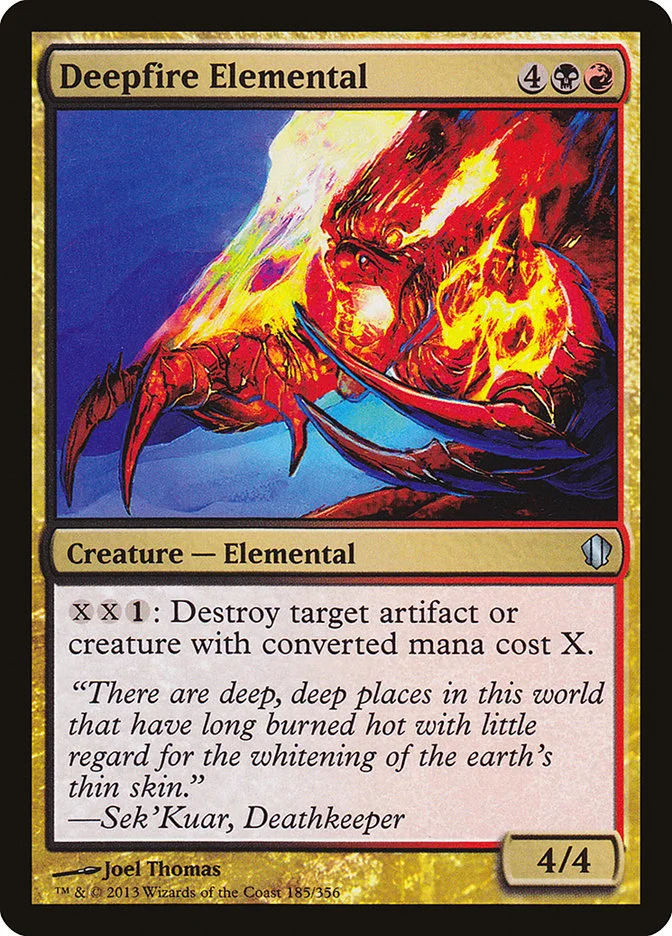 Deepfire Elemental 「C13/185」「EN」