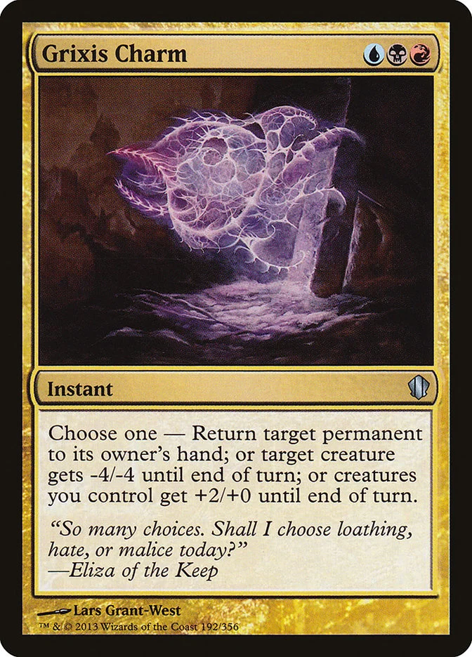 Grixis Charm 「C13/192」「EN」