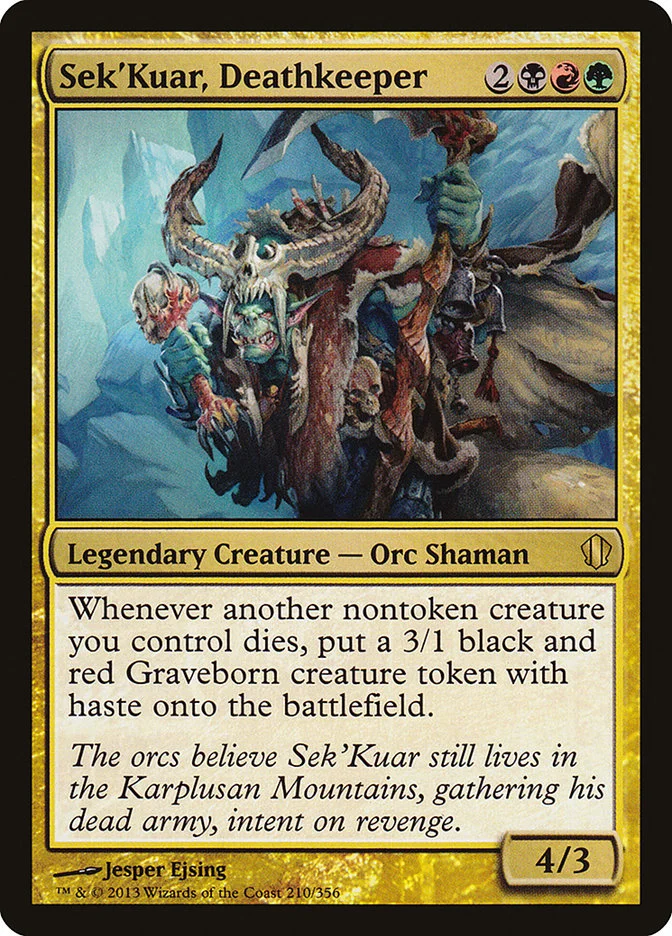 Sek'Kuar, Deathkeeper 「C13/210」「EN」