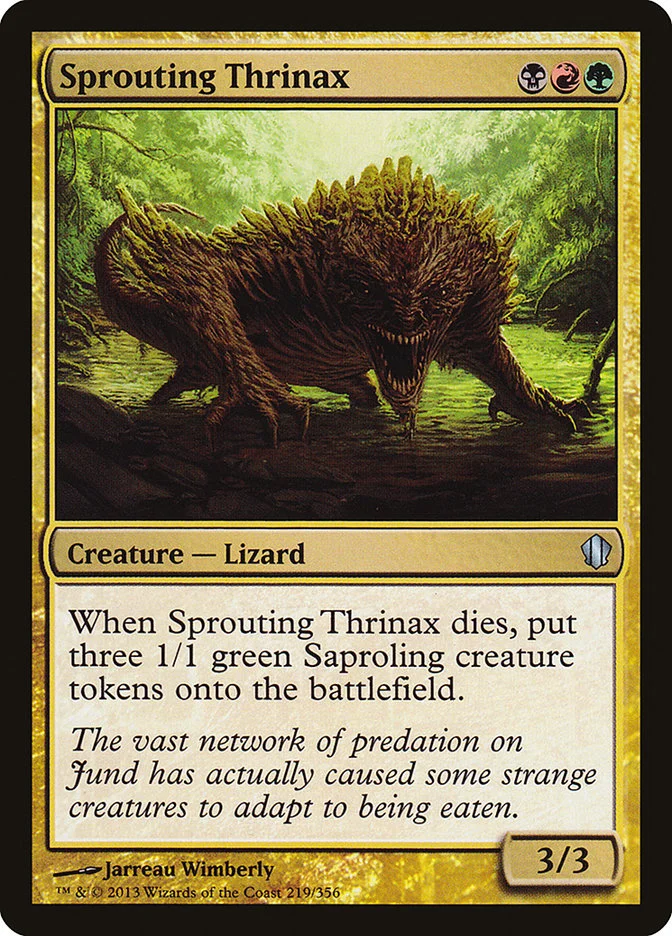 Sprouting Thrinax 「C13/219」「EN」