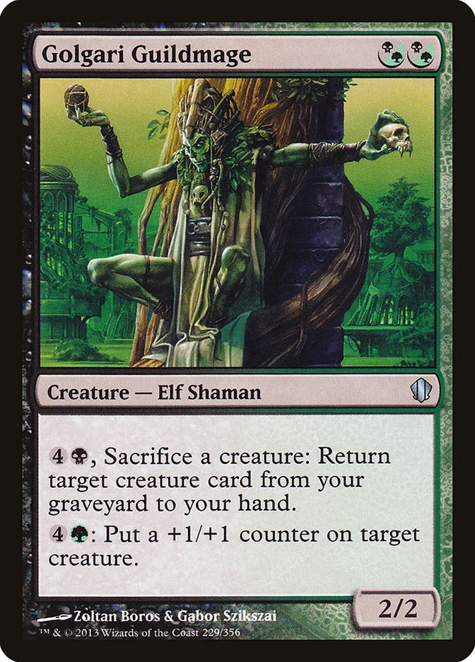 Golgari Guildmage 「C13/229」「EN」
