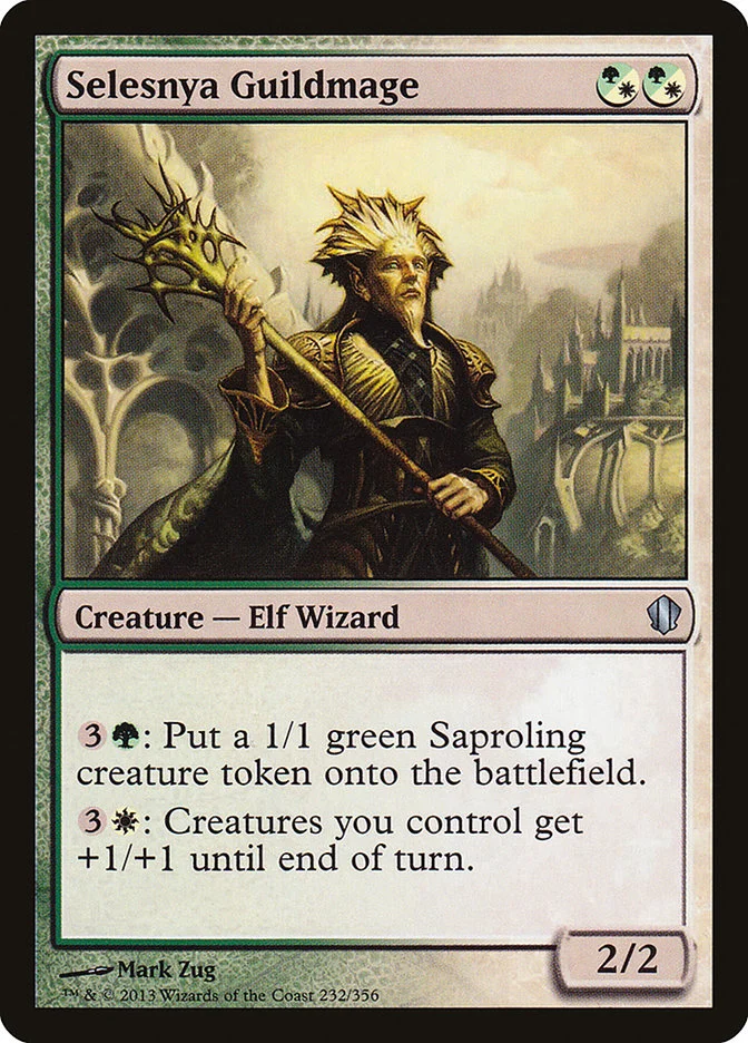 Selesnya Guildmage 「C13/232」「EN」