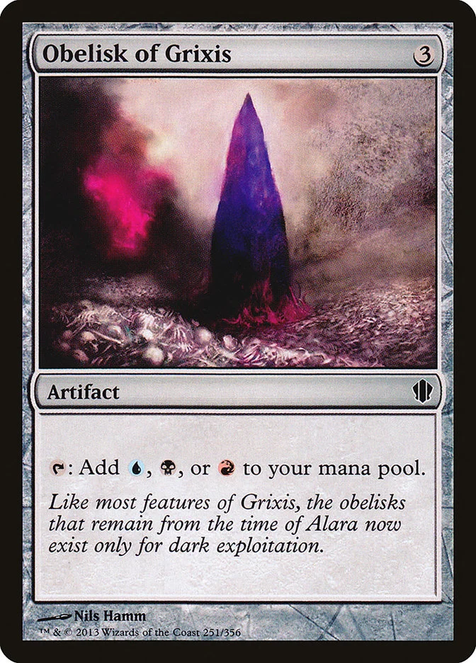 Obelisk of Grixis 「C13/251」「EN」