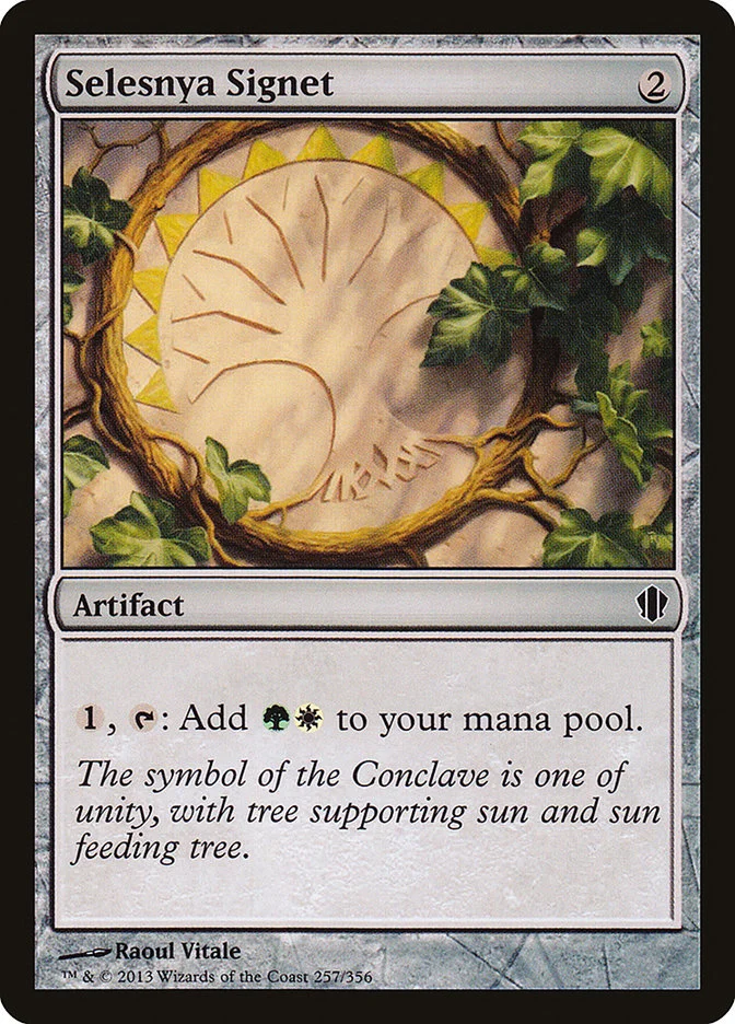 Selesnya Signet 「C13/257」「EN」