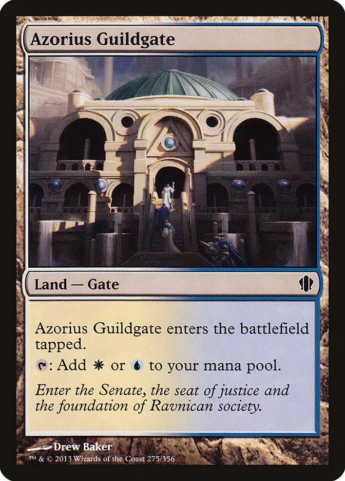 Azorius Guildgate 「C13/275」「EN」