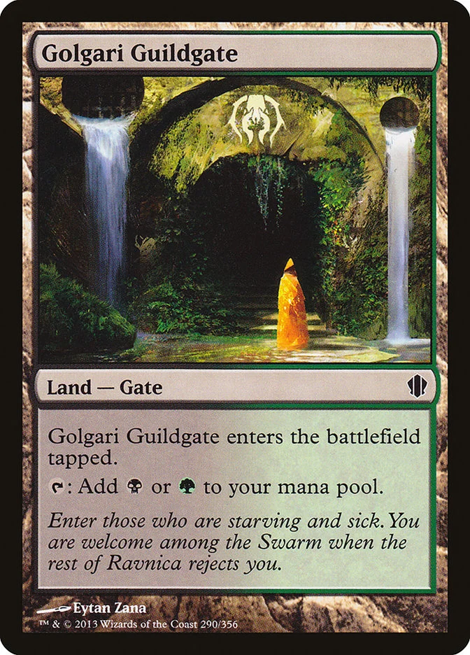 Golgari Guildgate 「C13/290」「EN」