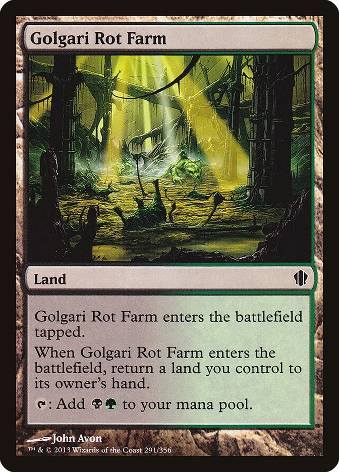 Golgari Rot Farm 「C13/291」「EN」