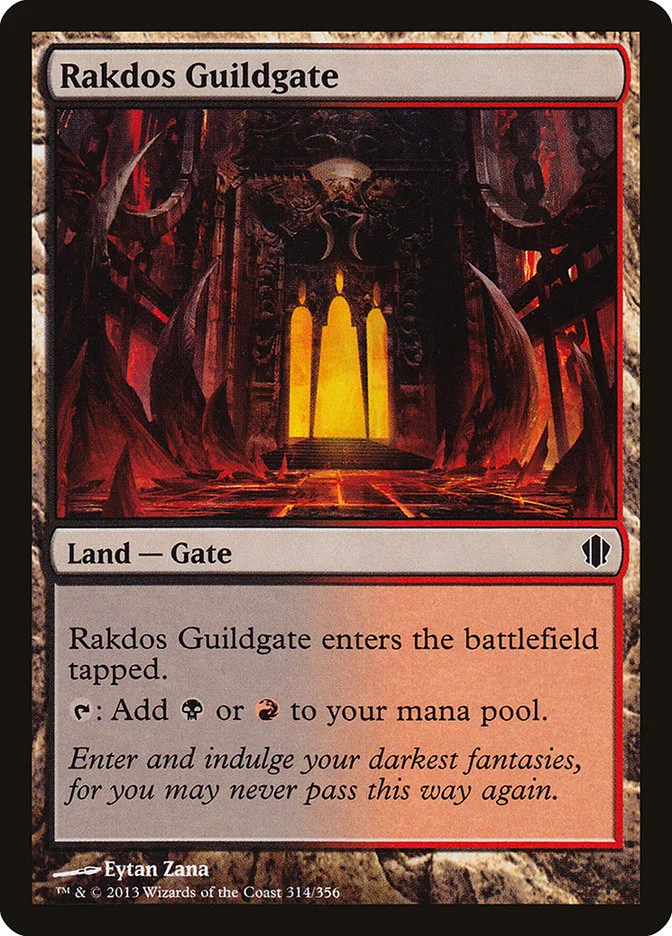 Rakdos Guildgate 「C13/314」「EN」