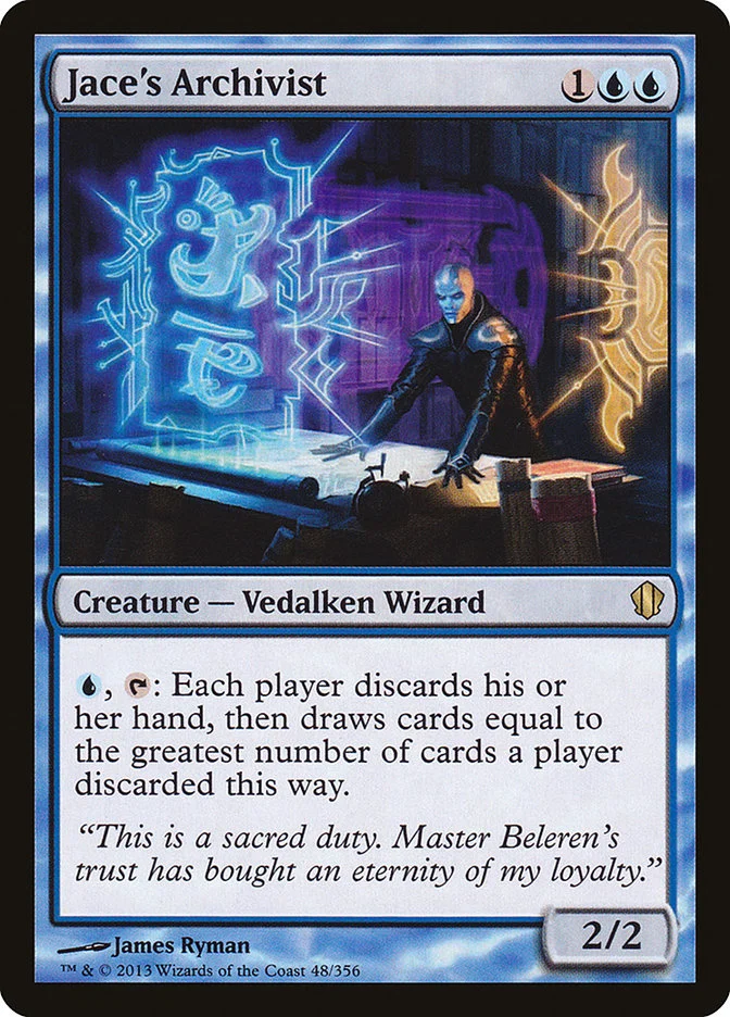 Jace's Archivist 「C13/48」「EN」