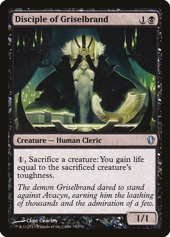 Disciple of Griselbrand 「C13/74」「EN」