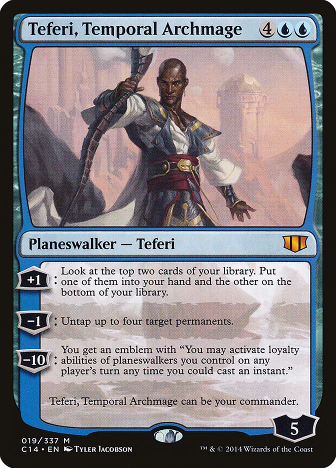 Teferi, Temporal Archmage 「C14/19」「EN」