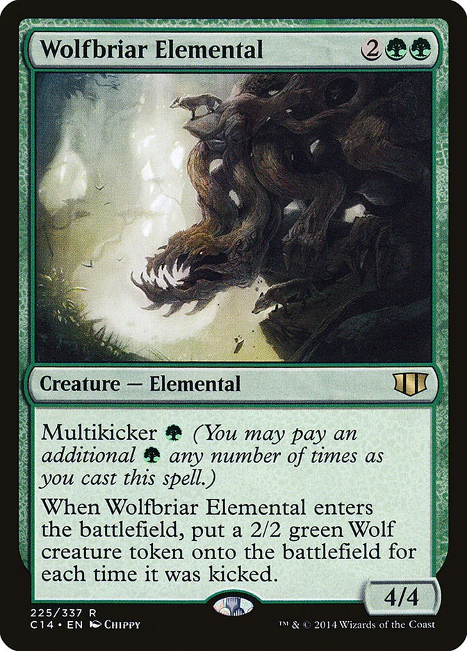 Wolfbriar Elemental 「C14/225」「EN」