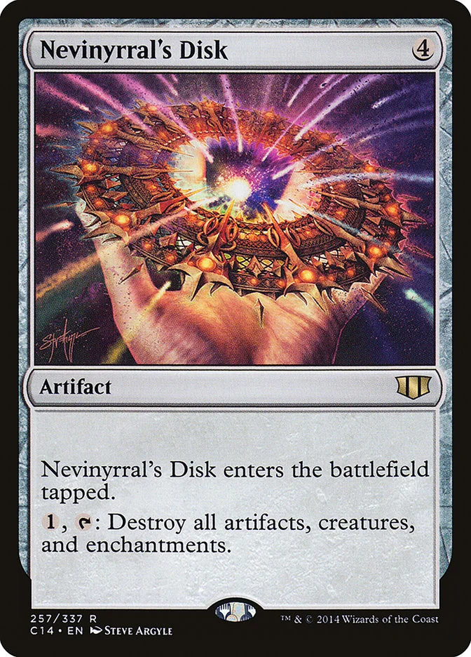Nevinyrral's Disk 「C14/257」「EN」