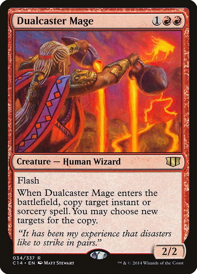 Dualcaster Mage 「C14/34」「EN」