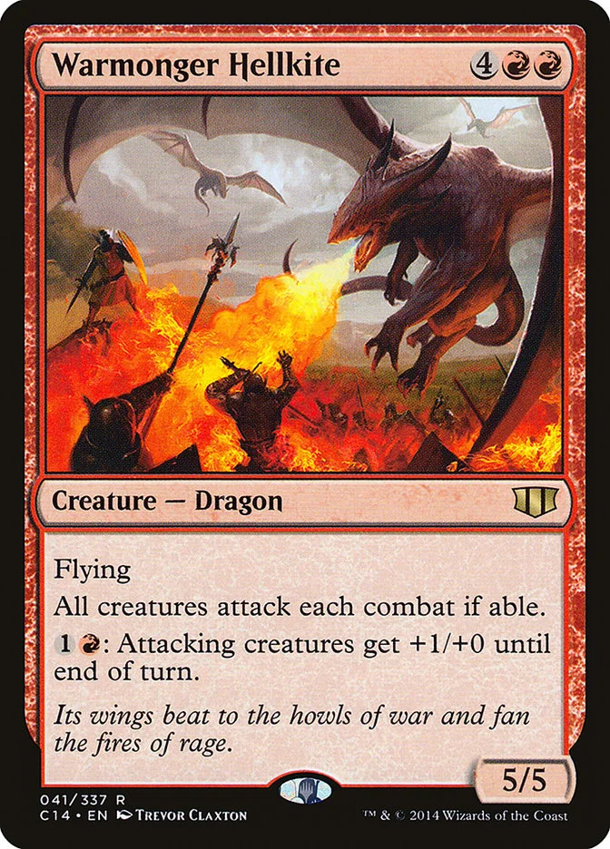 Warmonger Hellkite 「C14/41」「EN」