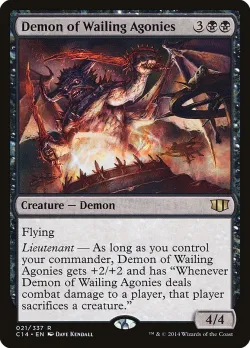 Demon of Wailing Agonies #21 · Magic: The Gathering