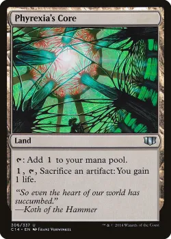 Phyrexia's Core 「C14/306」「EN」