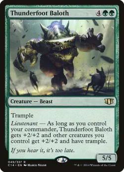 Thunderfoot Baloth #49 · Magic: The Gathering