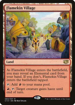 Flamekin Village #60 · Magic: The Gathering