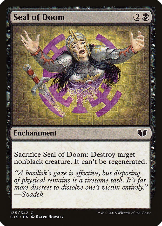 Seal of Doom 「C15/135」「EN」