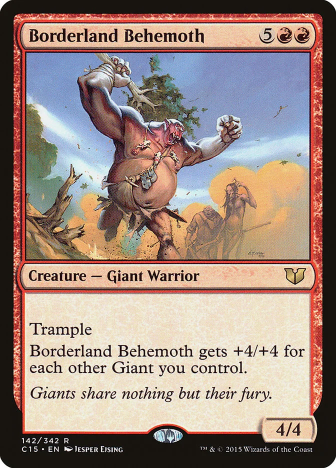 Borderland Behemoth 「C15/142」「EN」