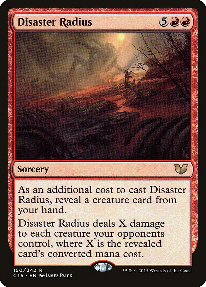 Disaster Radius 「C15/150」「EN」