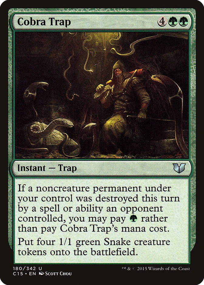 Cobra Trap 「C15/180」「EN」