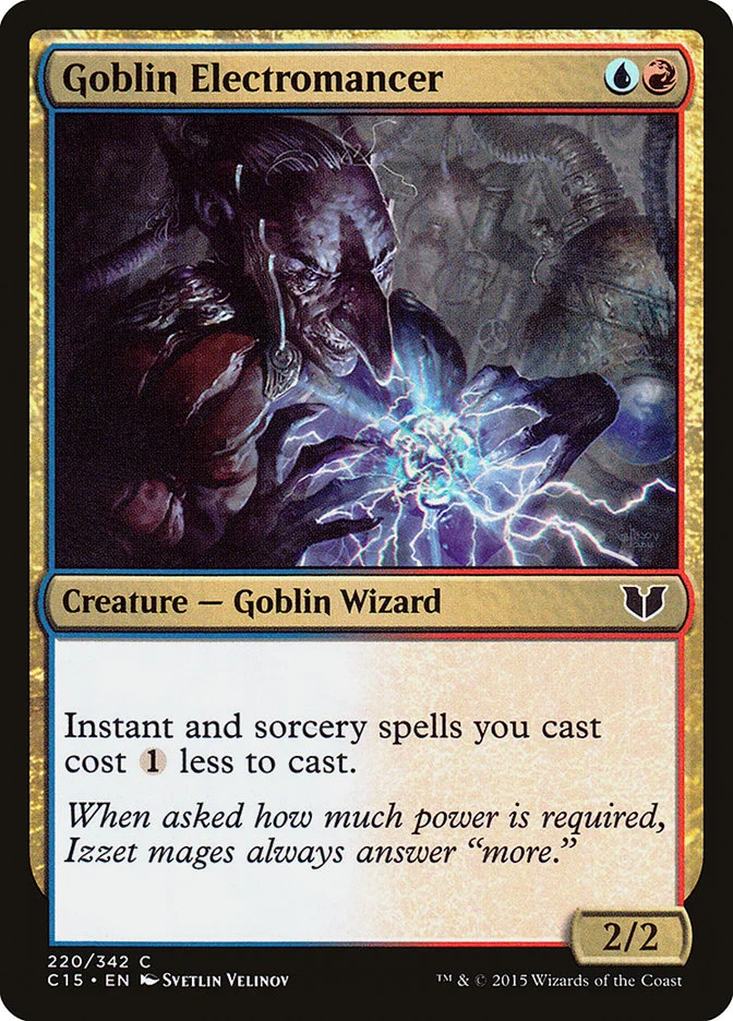Goblin Electromancer 「C15/220」「EN」